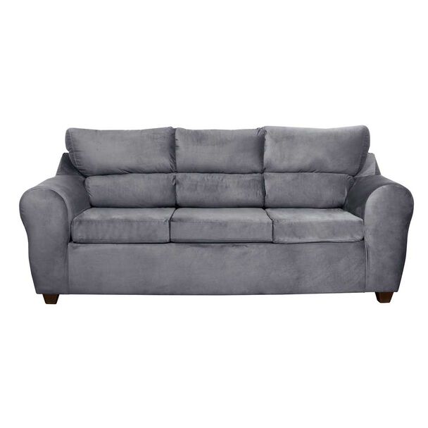 Sofá Mexx Muebles Dubai 3 Cuerpos Gris