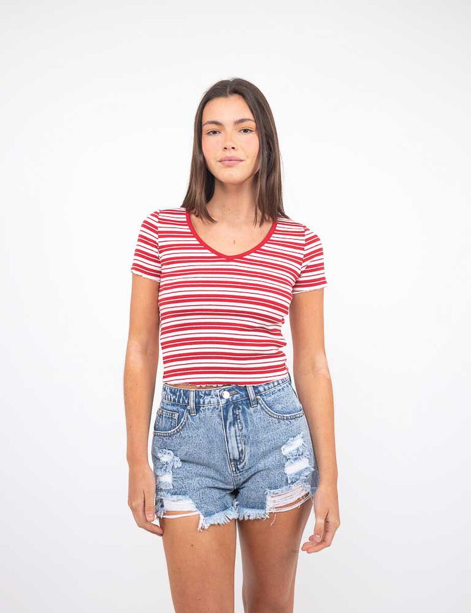 Polera Manga Corta Mujer Icono