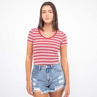 Polera Manga Corta Mujer Icono Color-2