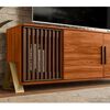 Rack TV Yardas Metallic 1.9 Hasta 75" Café