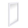 Espejo Plástico Vgo Metalizado Rectangular 50 x 40 cm Plateado