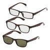 Set Lente Redondo + Lente Cuadrado/Negro + Lente de Sol Swiss Nature Labs