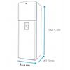 Refrigerador No Frost Mabe RMA255PJUC 249 lts.