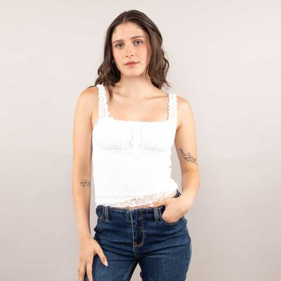 Polera Sin Manga Mujer Icono