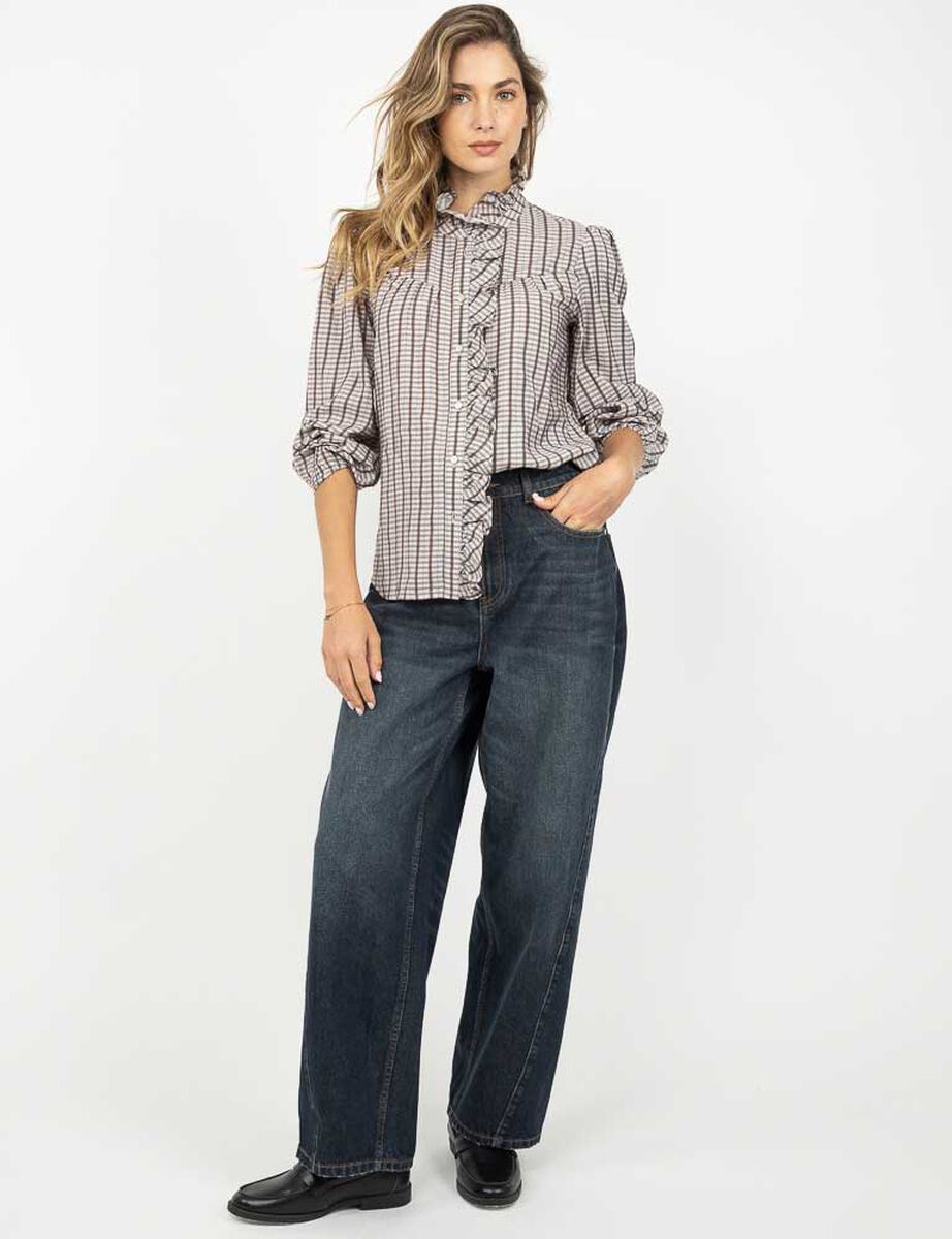 Blusa Manga Larga Mujer Zibel