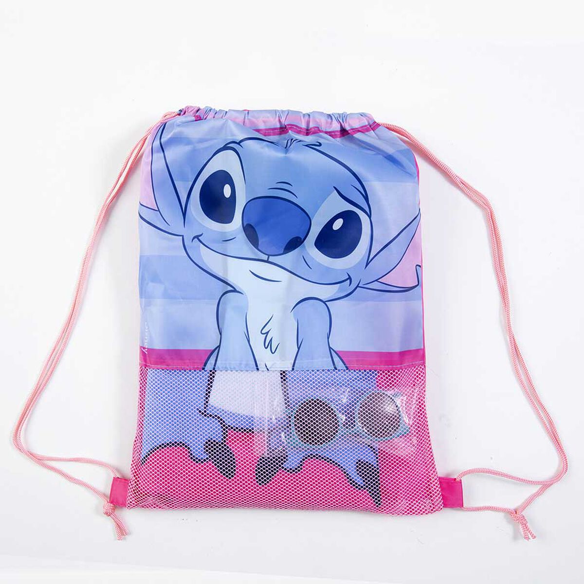 Toalla de Playa + Bolso + Lentes de Sol Disney Stitch 140 x 70 cm