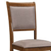 Pack 2 Sillas de Comedor Vekkahome Oporto Gris