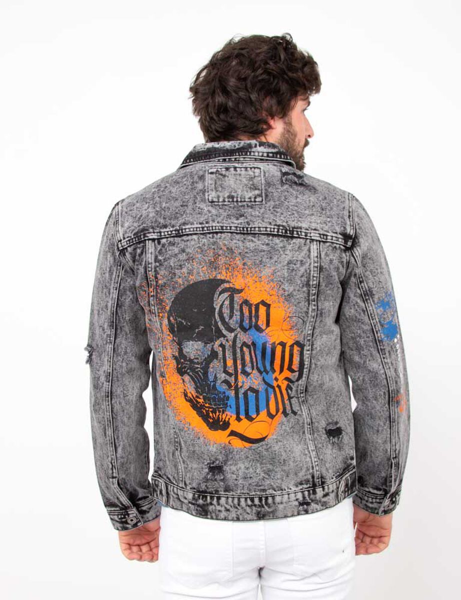 Chaqueta de Mezclilla Hombre Zibel