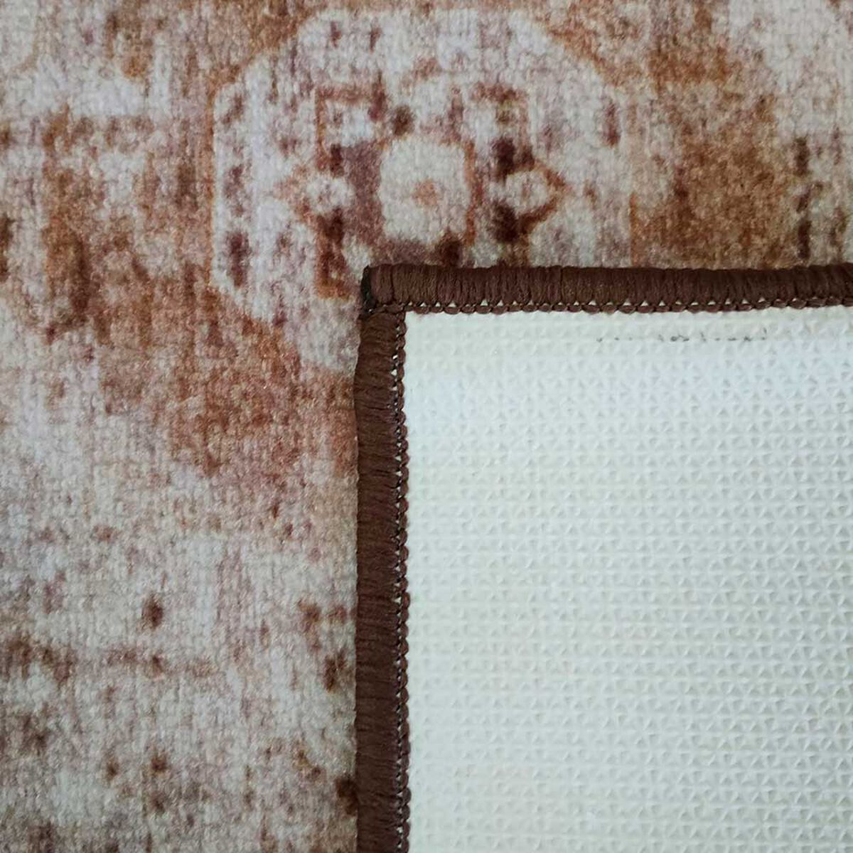 Alfombra de Pasillo Idetex Keni 180 x 67 cm. Café