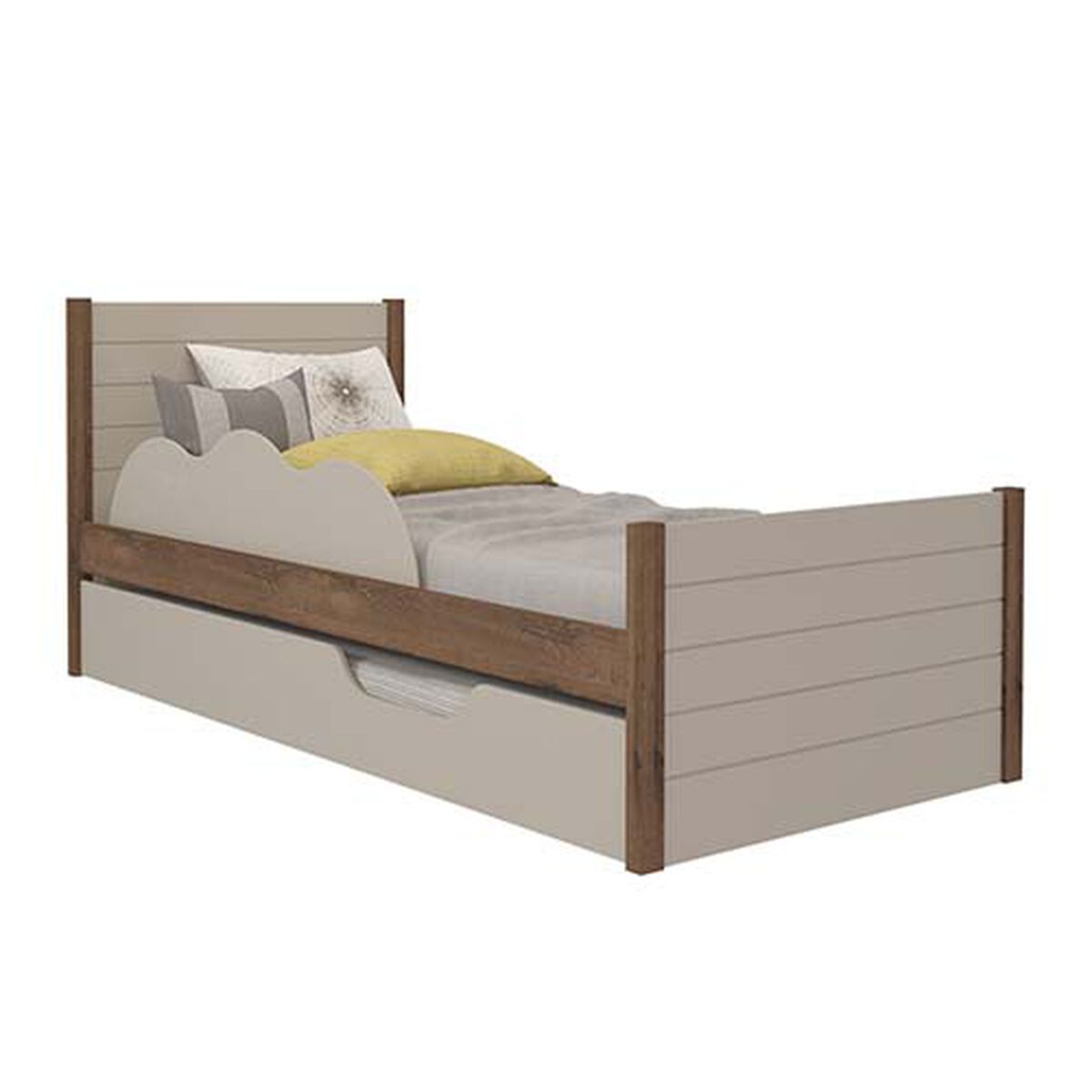 Base para Cama Nido Decocasa 1 Plaza Elza
