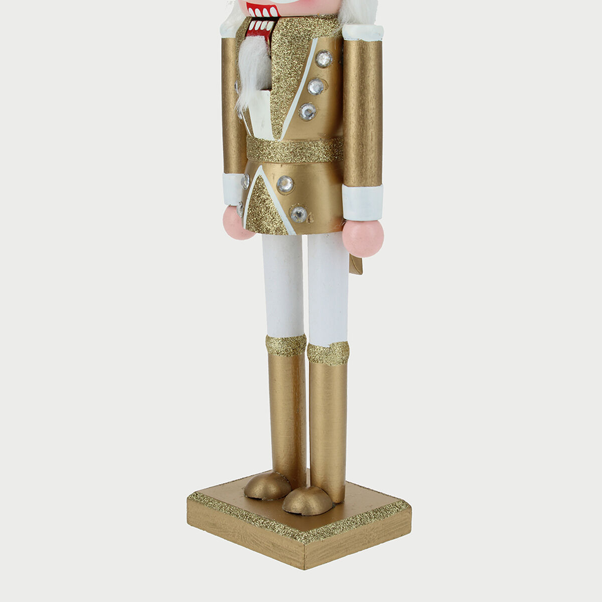 Figura Cascanueces Dorado 38 Cm