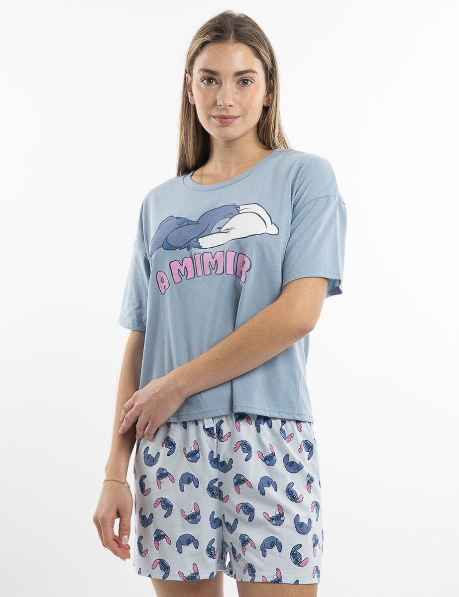 Pijama Stitch Mujer Licencias