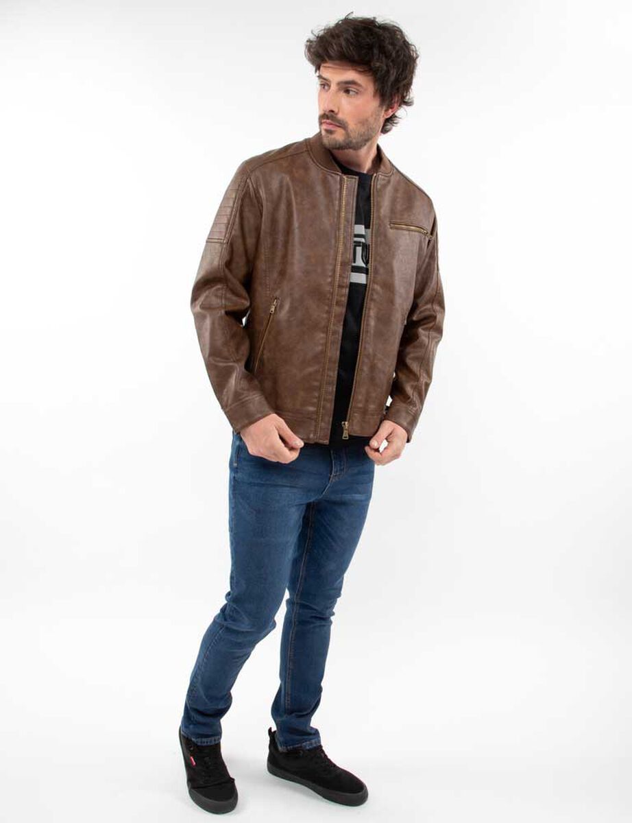 Chaqueta Ecocuero Hombre Zibel