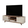 Rack TV Vekkahome Agnes Hasta 70" Beige Caf&eacute;