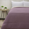 Plumón Soft Touch Chiporro 2 Plazas Malva