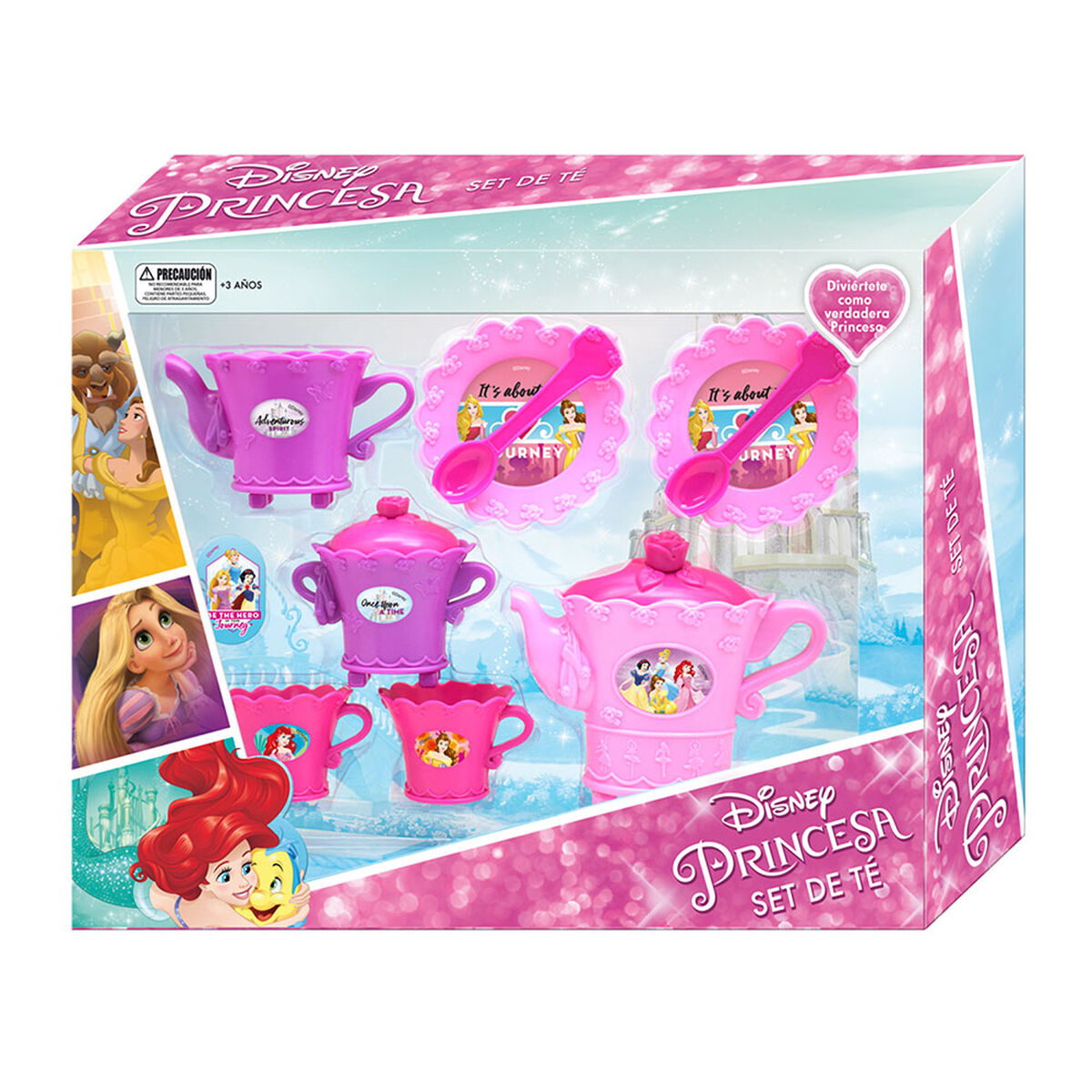 Set De Te En Caja Princesas Disney