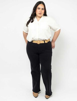 Imagen 2 del producto Jeans Straight Mujer Extralindas Negro