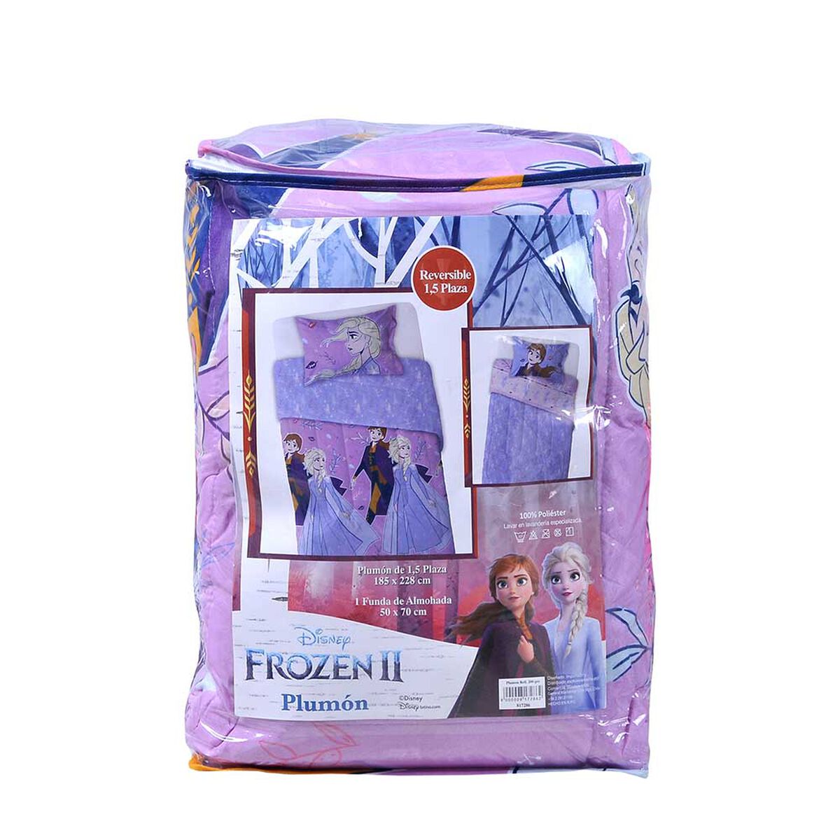 Plumón Infantil Disney 1,5 Plazas Frozen Happiness