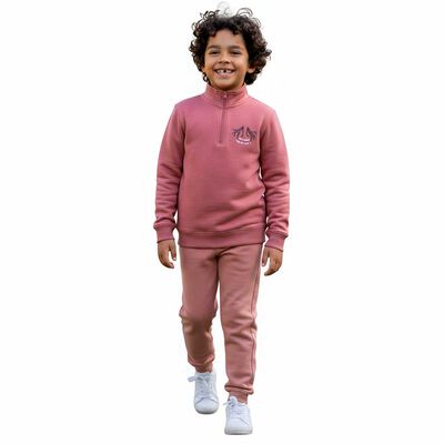 Imagen 1 del producto Polerón de Algodón Niño Cutback Rosa