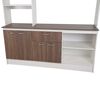 Mueble de Cocina CIC Julieta Nogal Africano Blanco 1 Cajón