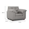 Sillón Innovamuebles Liverpool Burdeo