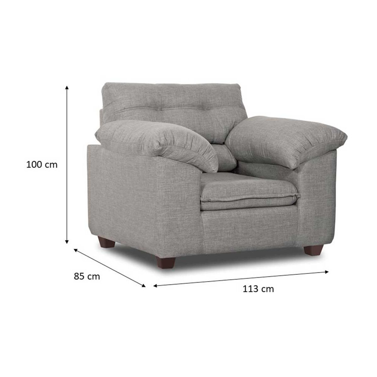 Sillón Innovamuebles Liverpool Burdeo