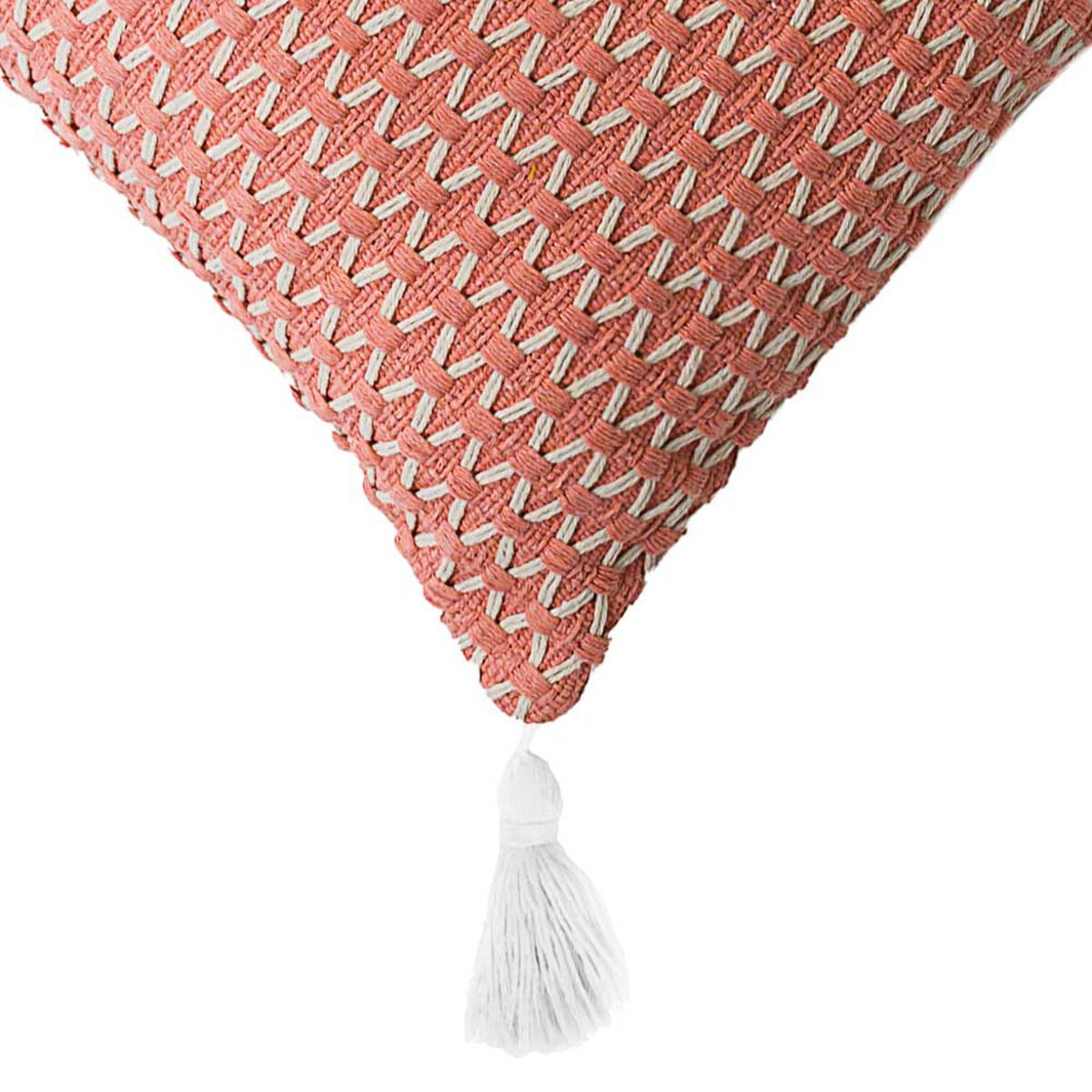 Cojín Tassels Casanova Liso Pink 45 x 45 cm