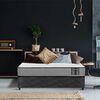 Cama Americana Flex 2 Plazas Star + Respaldo + 2 Veladores Asturias