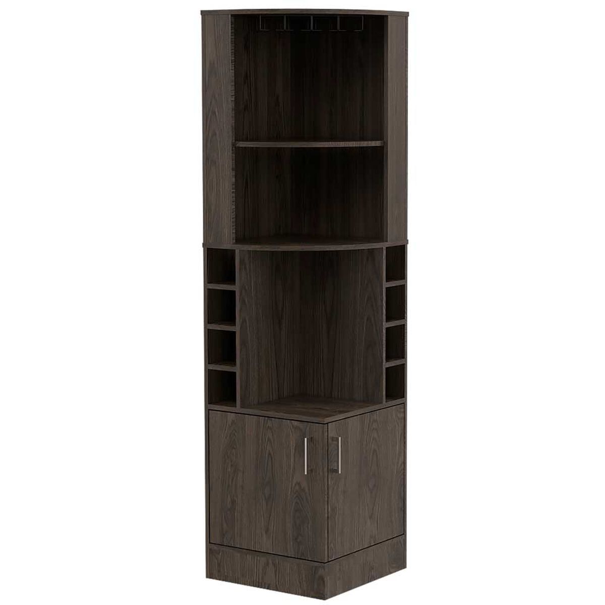 Combo Bar Esquinero + Mesa de Arrimo TuHome Beijing Rovere