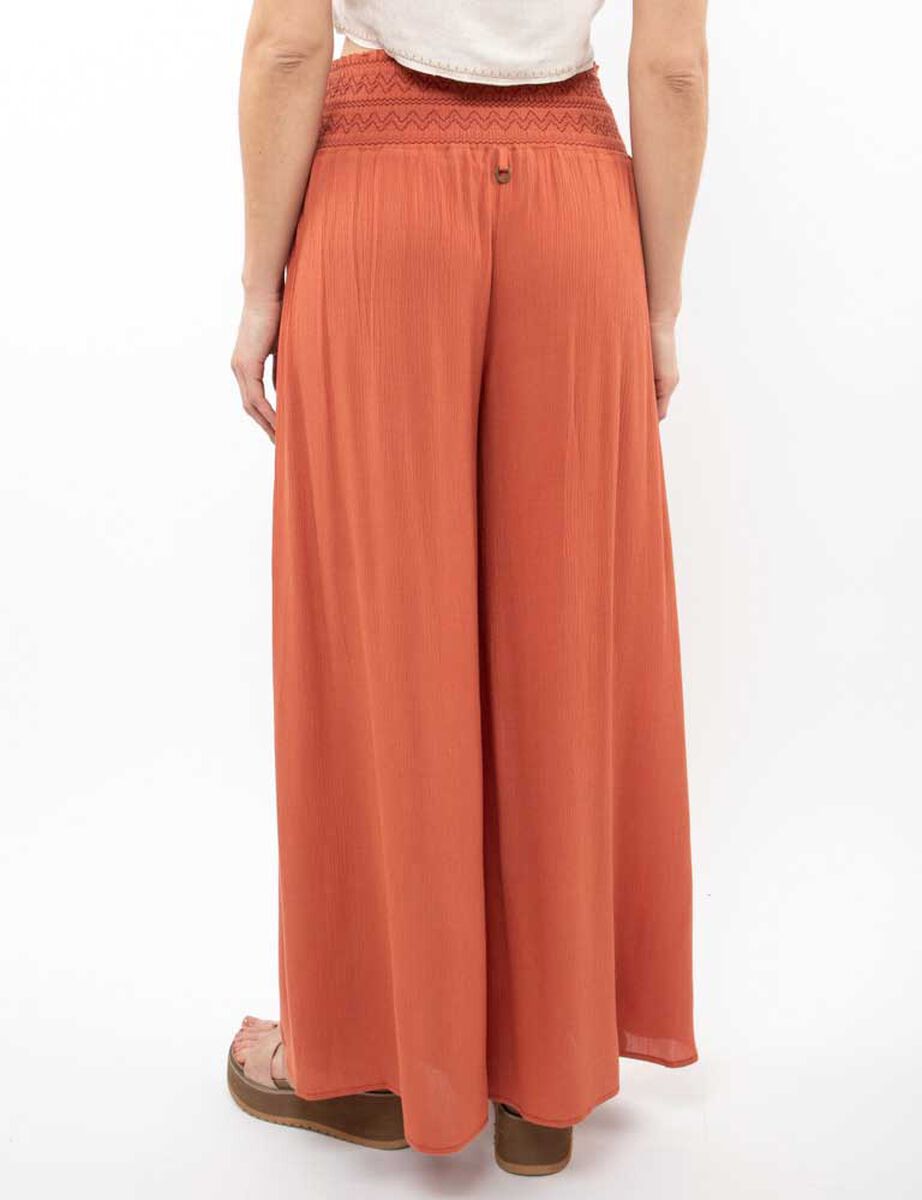Pantal&oacute;n Wide Led Pretina Ancha Mujer Alma