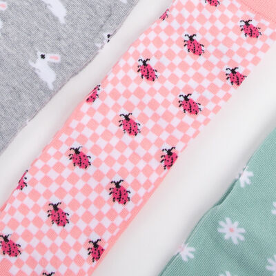 Imagen 2 del producto Pack 3 Calcetines Largo Mujer Icono Surtido