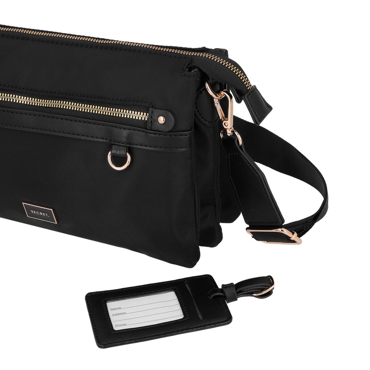 Bandolera Secret Lucerna ST6 M Negro