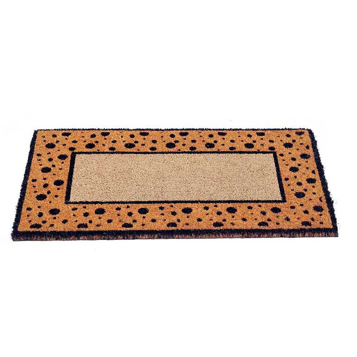 Limpiapi&eacute;s Idetex Coco Stone 40 x 60 cm Caf&eacute;