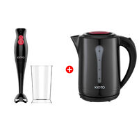 Combo Batidora de Inmersión 700 ml. + Hervidor Eléctrico 2,5 lts