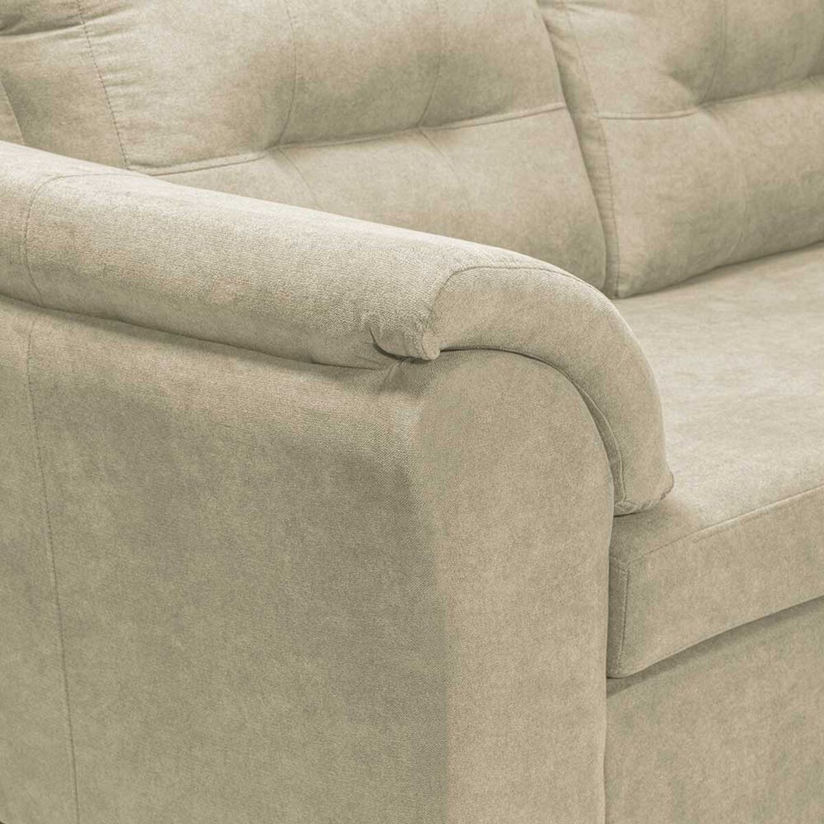 Sof&aacute; Seccional Intercambiable Innovamuebles Santana XL 4 Cuerpos Beige&nbsp;