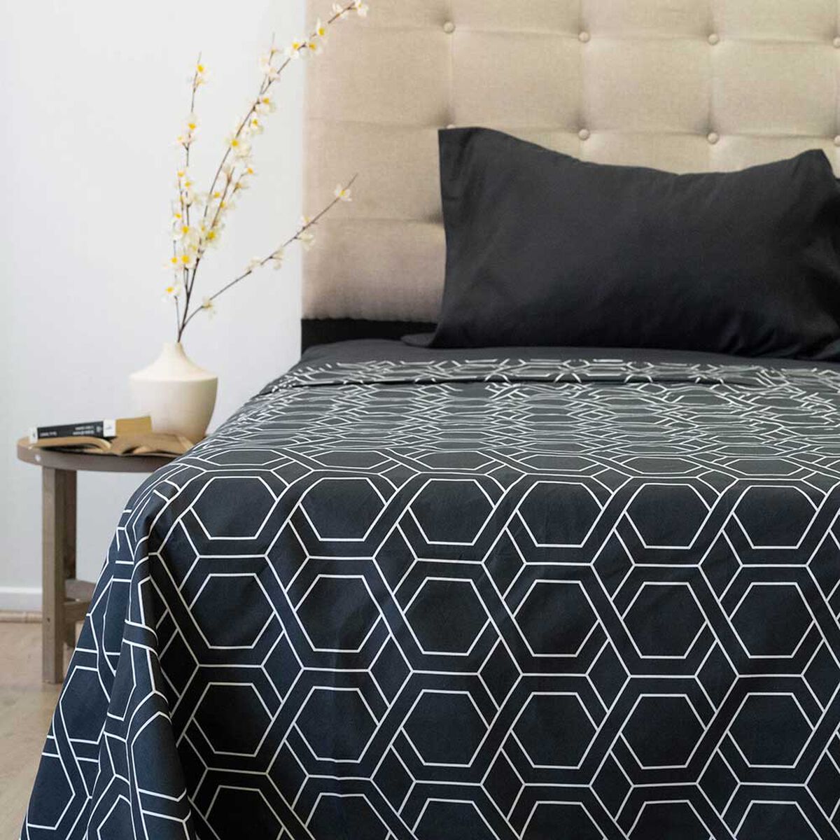 Juego de S&aacute;banas Doral 1,5 Plazas Aterciopeladas D6