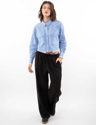 Imagen 2 del producto Pantalón Cintura Elasticada Mujer Zibel Negro