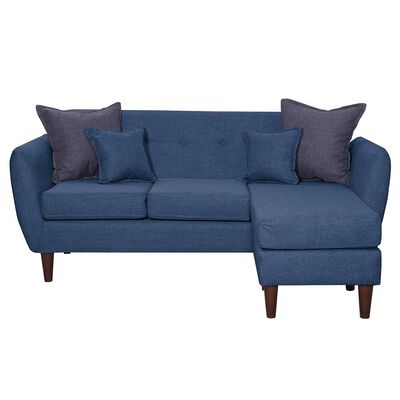 Imagen 1 del producto Sofá Seccional Black Factory Huevito 4 Cuerpos Azul