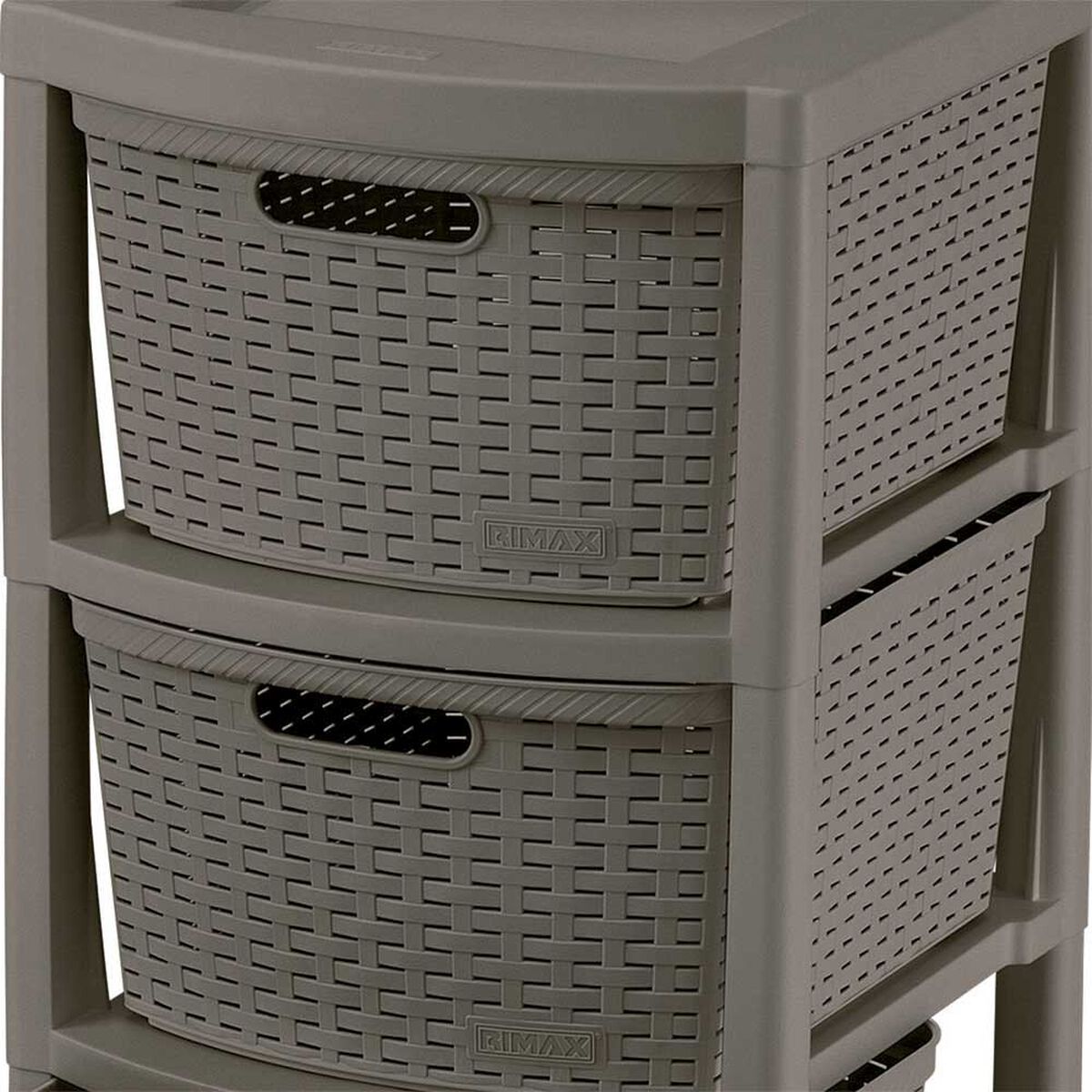 Cajonero&nbsp; Rimax De Rattan 4G Mocca