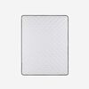 Cama Europea Rosen 2 Plazas Wave + Respaldo + 2 Veladores Tabor Grafito