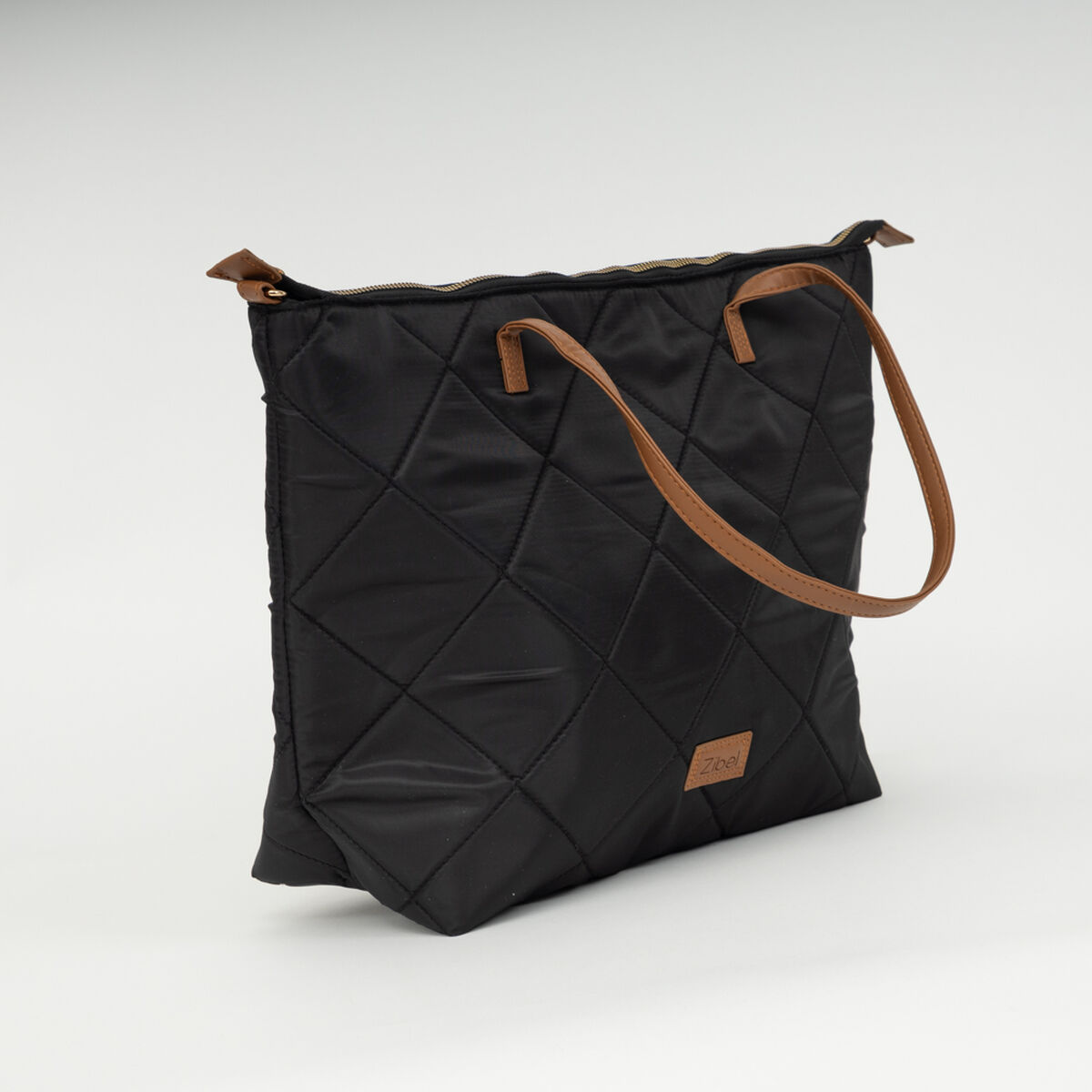 Cartera Tote Negra Zibel