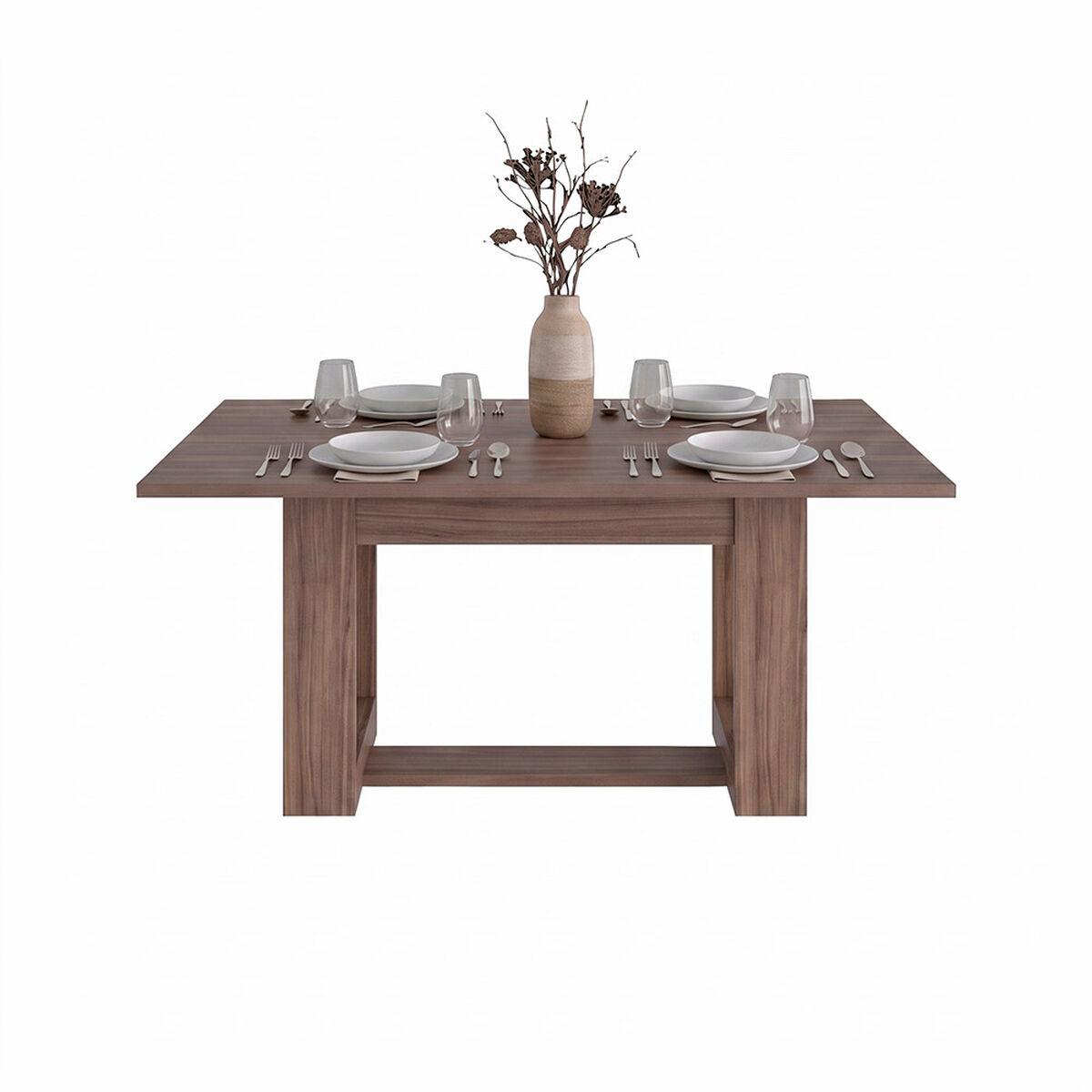 Mesa de Comedor Tuhome Volterra Avellana