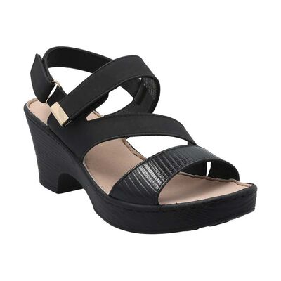 Imagen 2 del producto Sandalia Mujer Azaleia Negro, Cafe