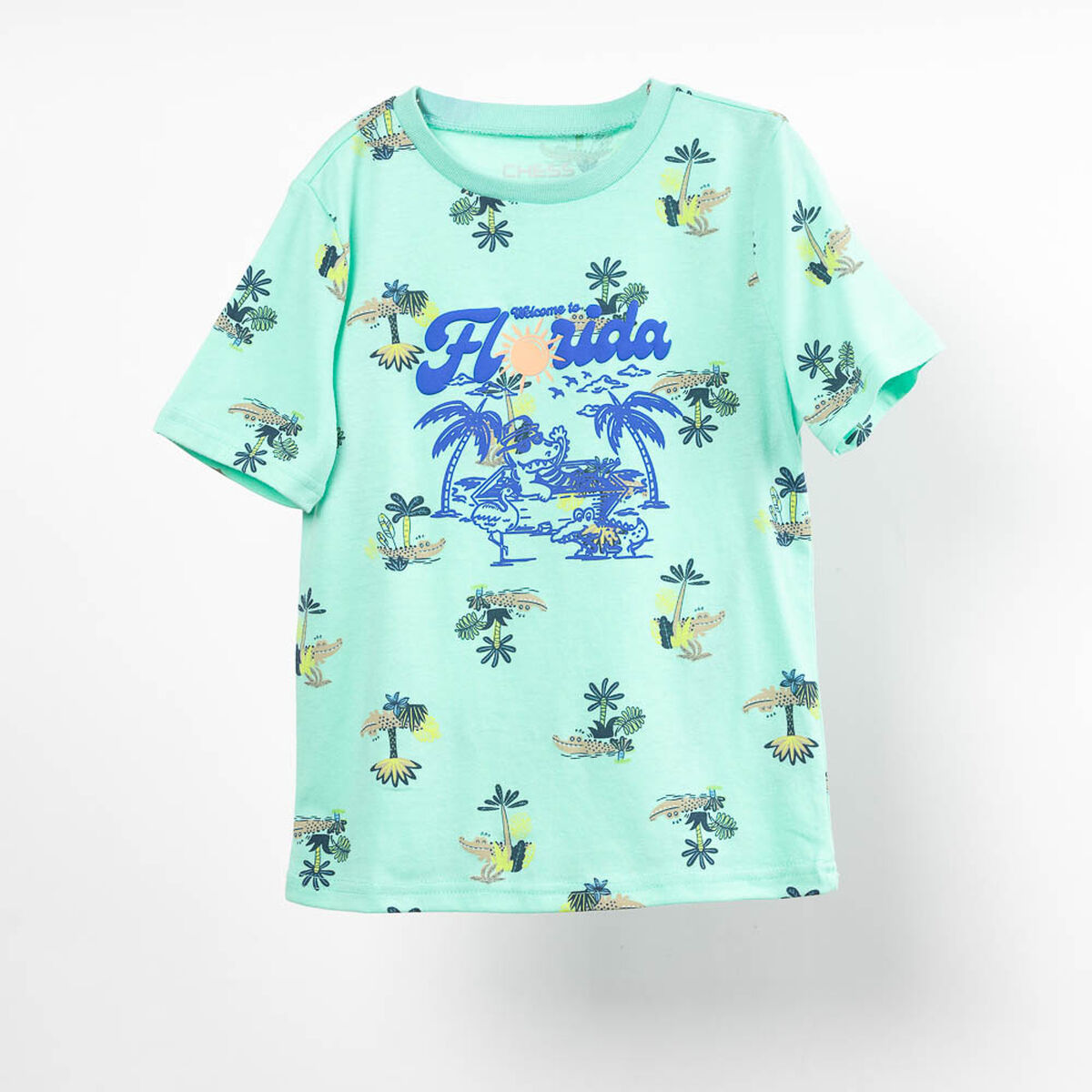 Polera Manga Corta Ni&ntilde;o Chess Baby