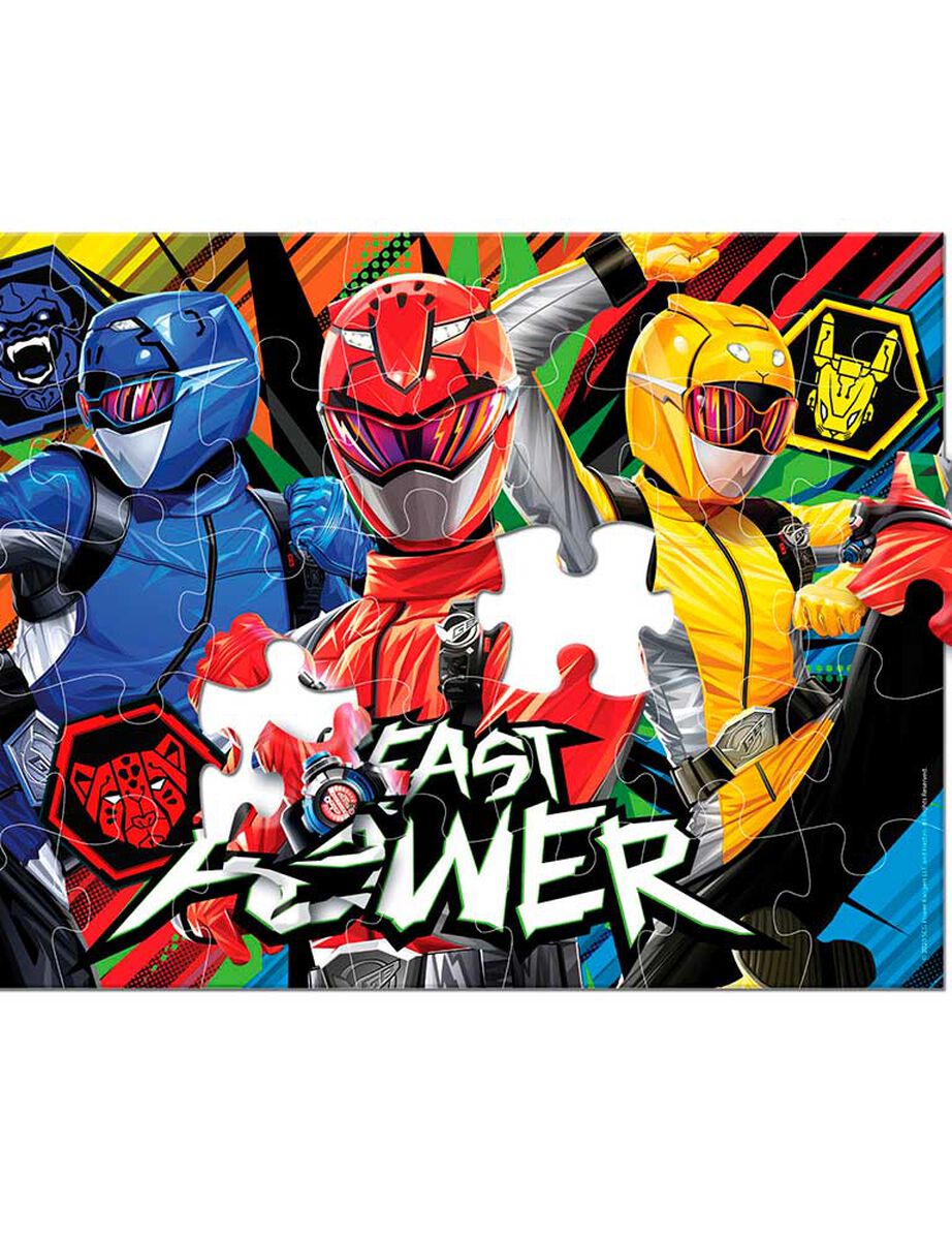 Puzzle 35 Piezas Power Rangers