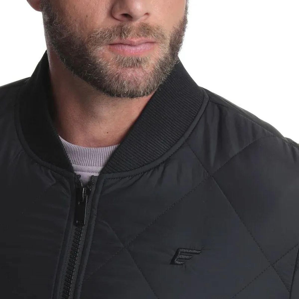 Chaqueta Bomber Diamond Quilt Hombre Ellus