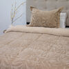 Cubrecama Doral 1,5 Plazas Beige Outboss Sherpa