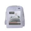 Plumón Velvet Sohome by Fabrics King Liso Gris