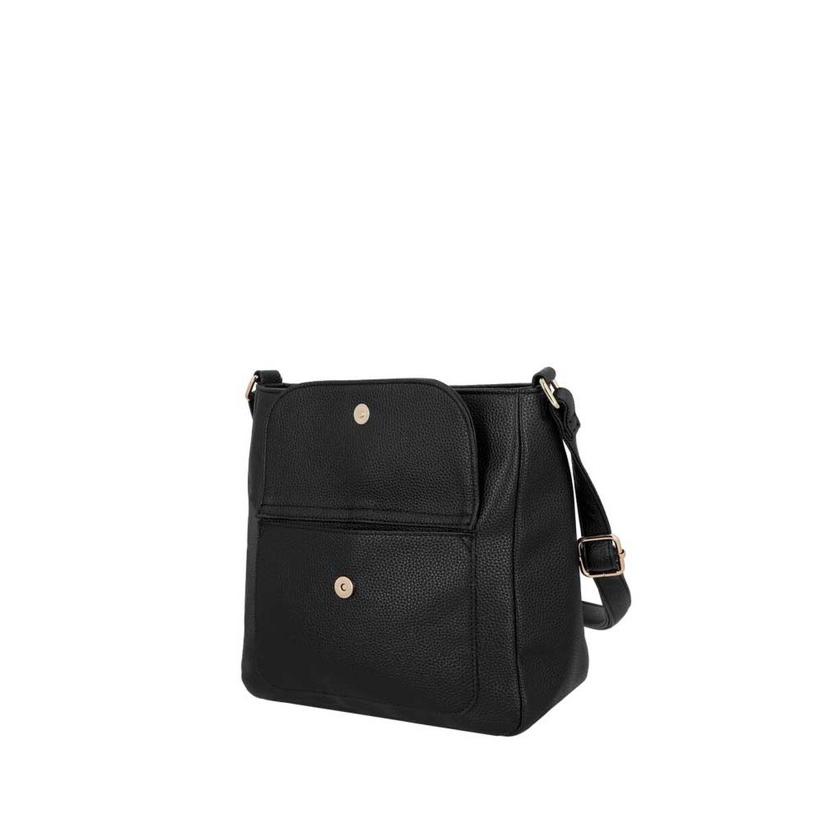 Cartera Bandolera Secret Mantua SC7 Mediana Negra