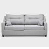 Juego de Living Almore Noruega Sofá 3 Cuerpos + Dos Sillones 1 Cuerpo Gris